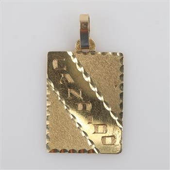 10kt Gold Pendant