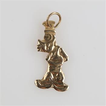 10kt Gold Pendant Charm