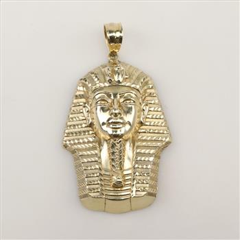 10kt Gold Pharoah Pendant