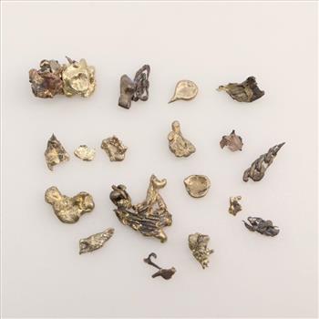 10kt Gold Pieces, 18 Pieces