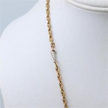 10kt Gold Pocket Watch Chain