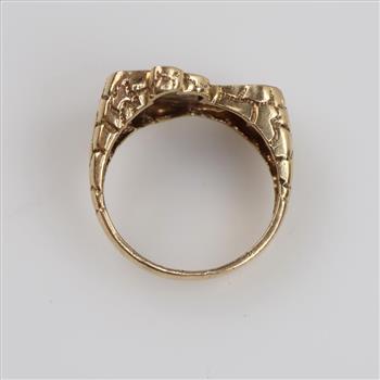 10kt Gold Puerto Rico Ring