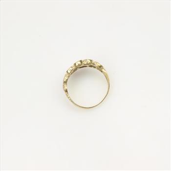 10kt Gold Raw Nugget Ring