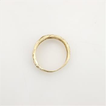 10kt Gold Raw Nugget Ring