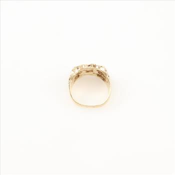 10kt Gold Raw Nugget Ring