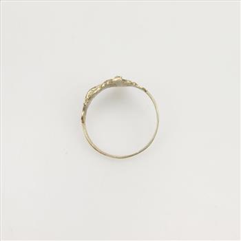 10kt Gold Religious Ring