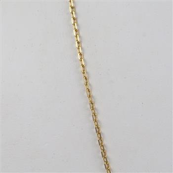 10kt Gold Rolo Chain Necklace
