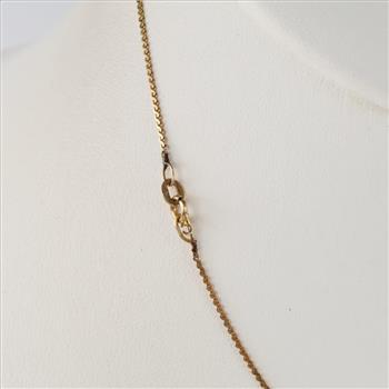 10kt Gold Serpentine Link Necklace