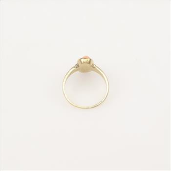 10kt Gold Shell Cameo Ring