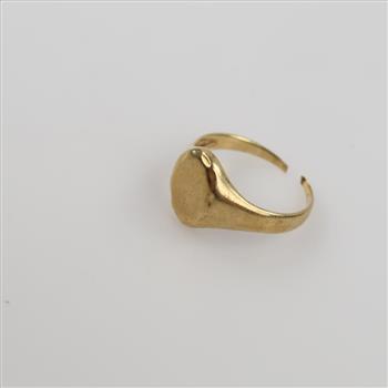 10kt Gold Signet Ring
