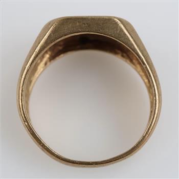 10kt Gold Signet Ring