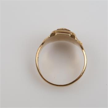 10kt Gold Signet Ring