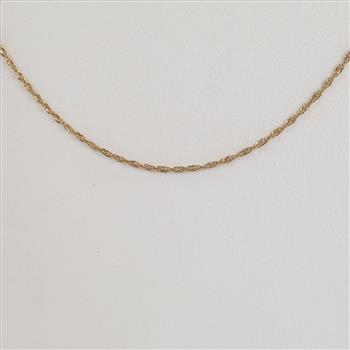 10kt Gold Singapore Chain Necklace