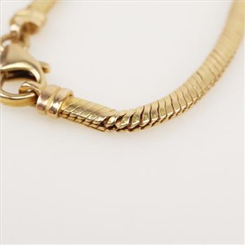 10kt Gold Snake Chain Necklace
