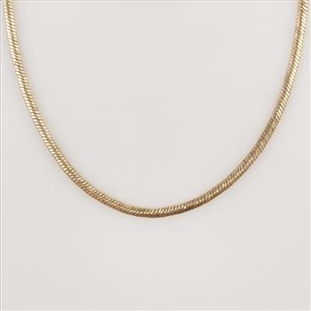 10kt Gold Snake Chain Necklace