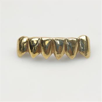 10kt Gold Teeth Caps