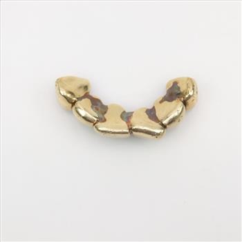 10kt Gold Teeth Caps