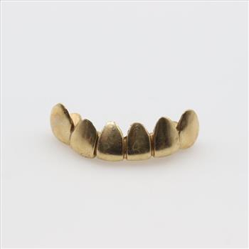 10kt Gold Teeth Caps