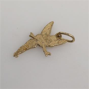 10kt Gold Tinkerbell Pendant
