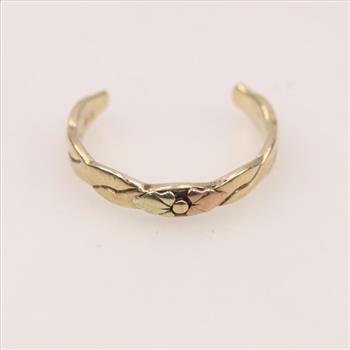10kt Gold Toe Ring