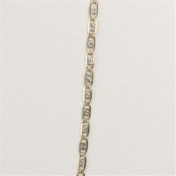 10kt Gold Two Tone Necklace