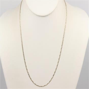 10kt Gold Two Tone Necklace