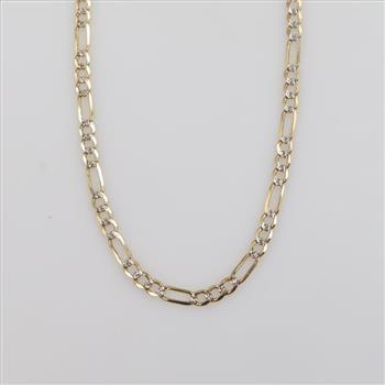 10kt Gold Two Tone Necklace