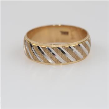 10kt Gold Two Tone Ring