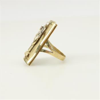 10kt Gold Two Tone Ring