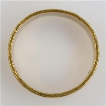 10kt Gold Two-tone Carved Band