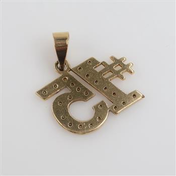 10kt Gold Two-tone Diamond 