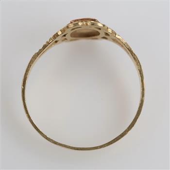 10kt Gold Two-tone Quinceanera Ring