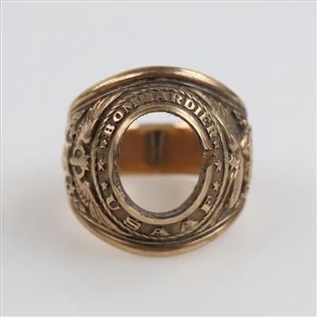 10kt Gold USAF Class Ring