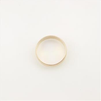 10kt Gold Wide Band Ring
