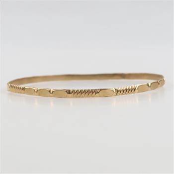 10kt GP Bangle