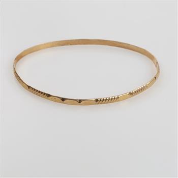 10kt GP Bangle