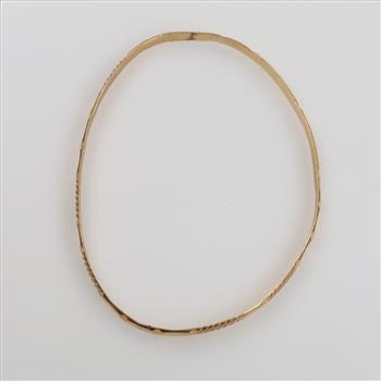 10kt GP Bangle