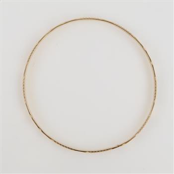 10kt GP Bangle Bracelet