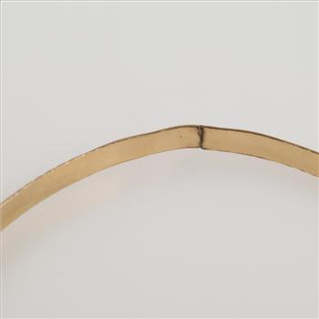 10kt GP Bangle Bracelet