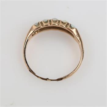 10kt GP Blue Stone Ring