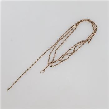 10kt GP Cable Chain Necklace