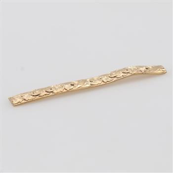 10kt GP Carved Piece