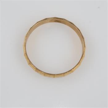 10kt GP Embellished Band