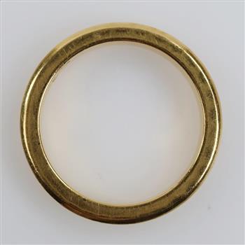 10kt GP Green Stone Infinity Band