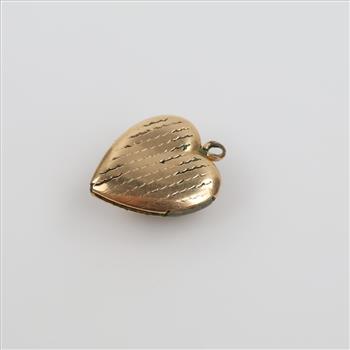 10kt GP Heart Locket