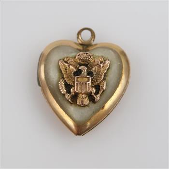 10kt GP Heart Locket