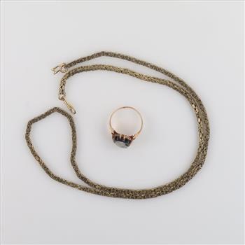 10kt GP Jewelry, 2 Pieces