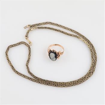 10kt GP Jewelry, 2 Pieces