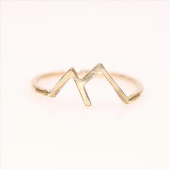 10kt GP Mountain Top Ring
