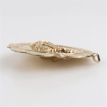 10kt GP Religious Pendant